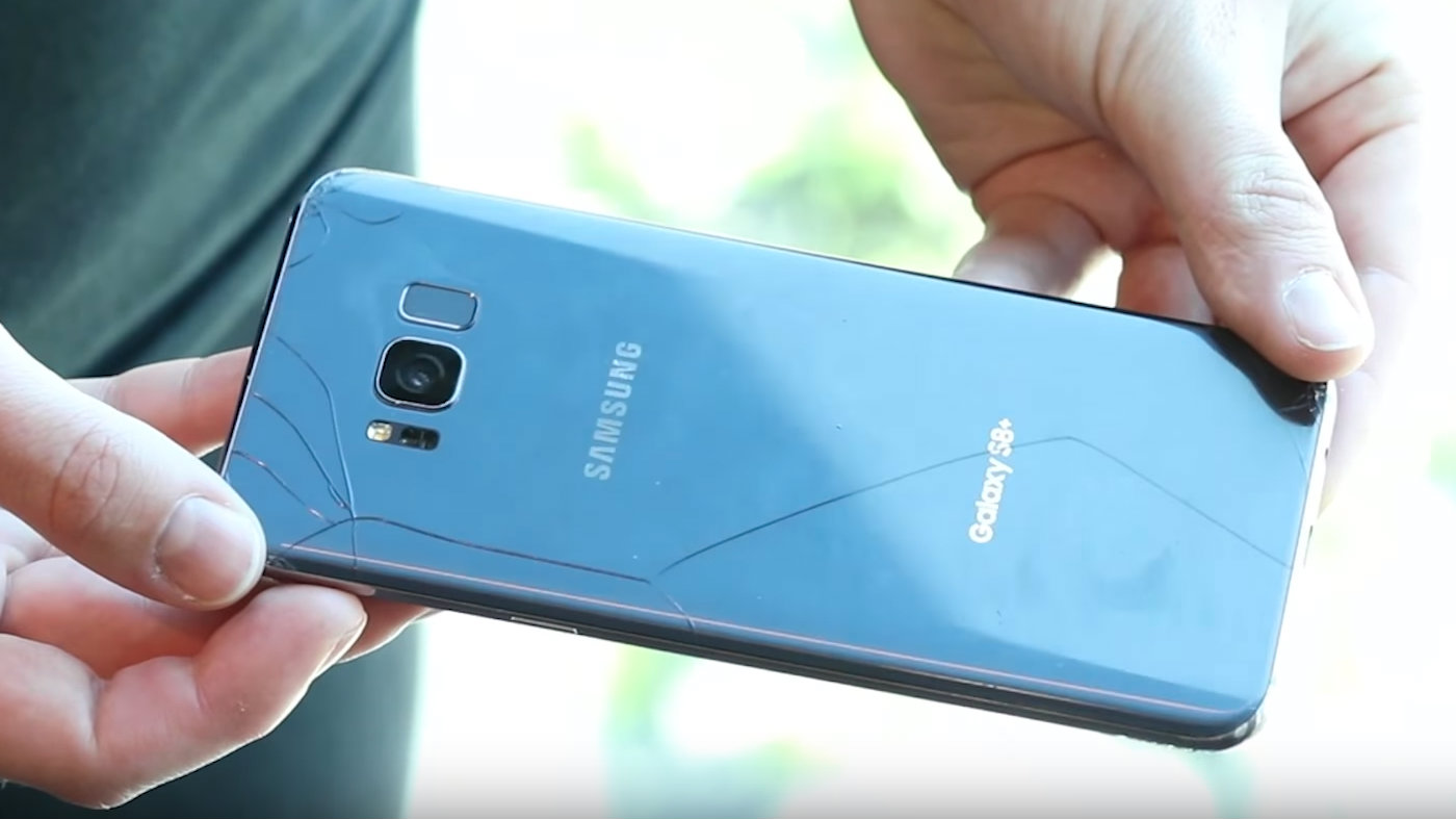 Samsung Galaxy S8: Колко крехък е той?