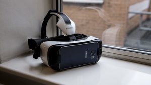 Преглед на Samsung Gear VR: Отпред
