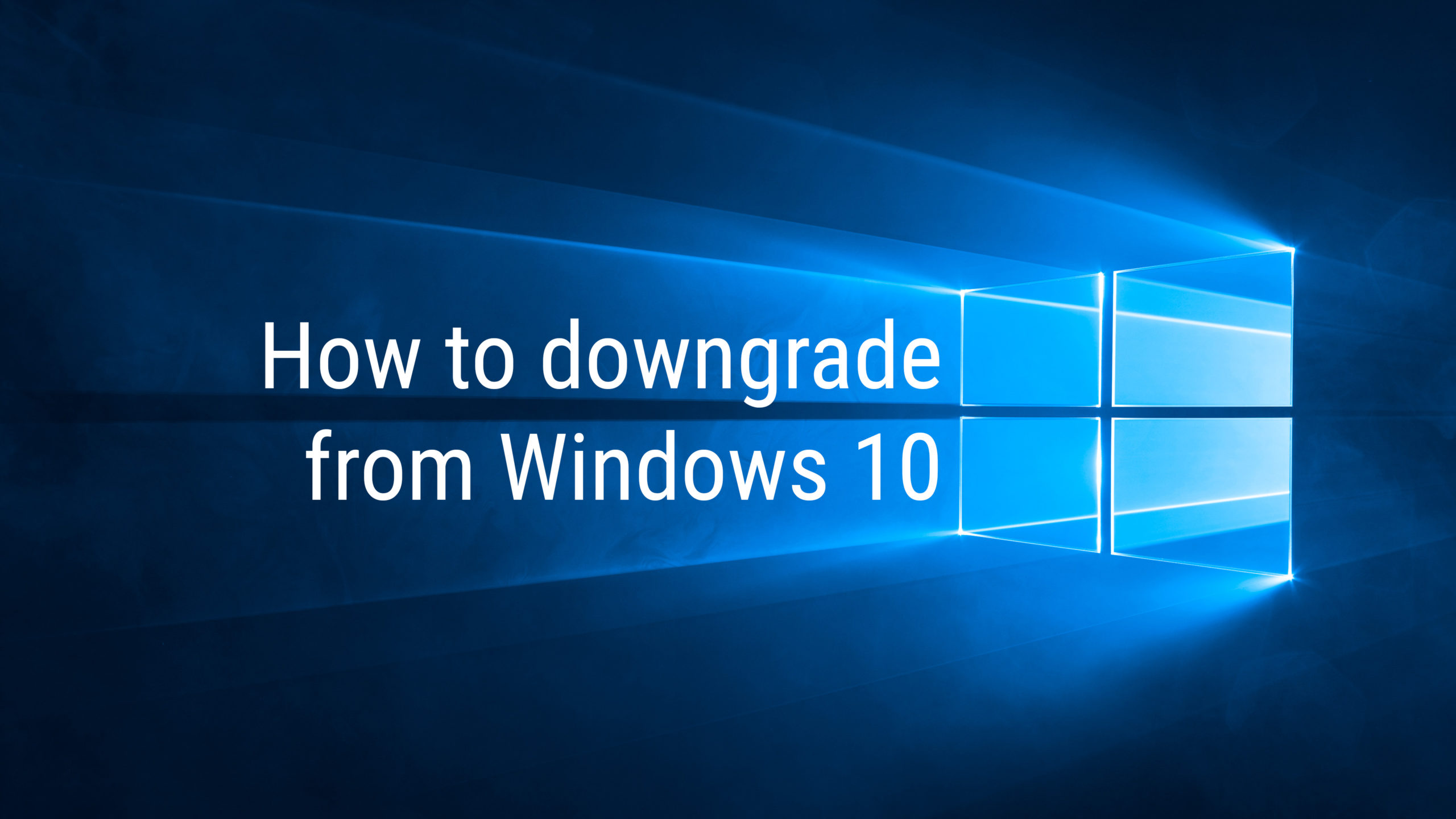 Cara menurunkan dari Windows 10 ke Windows 8.1 atau Windows 7