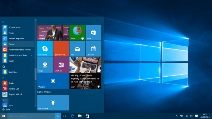 Microsoft Windows 10 Cara menukar aplikasi Wallpaper - Foto