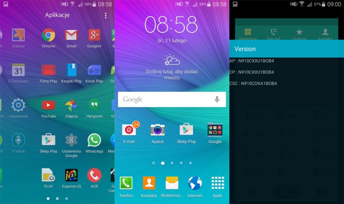 Актуализация на Android Lollipop Samsung Galaxy Note 4