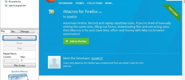 Как да записвате макроси във Firefox и Google Chrome