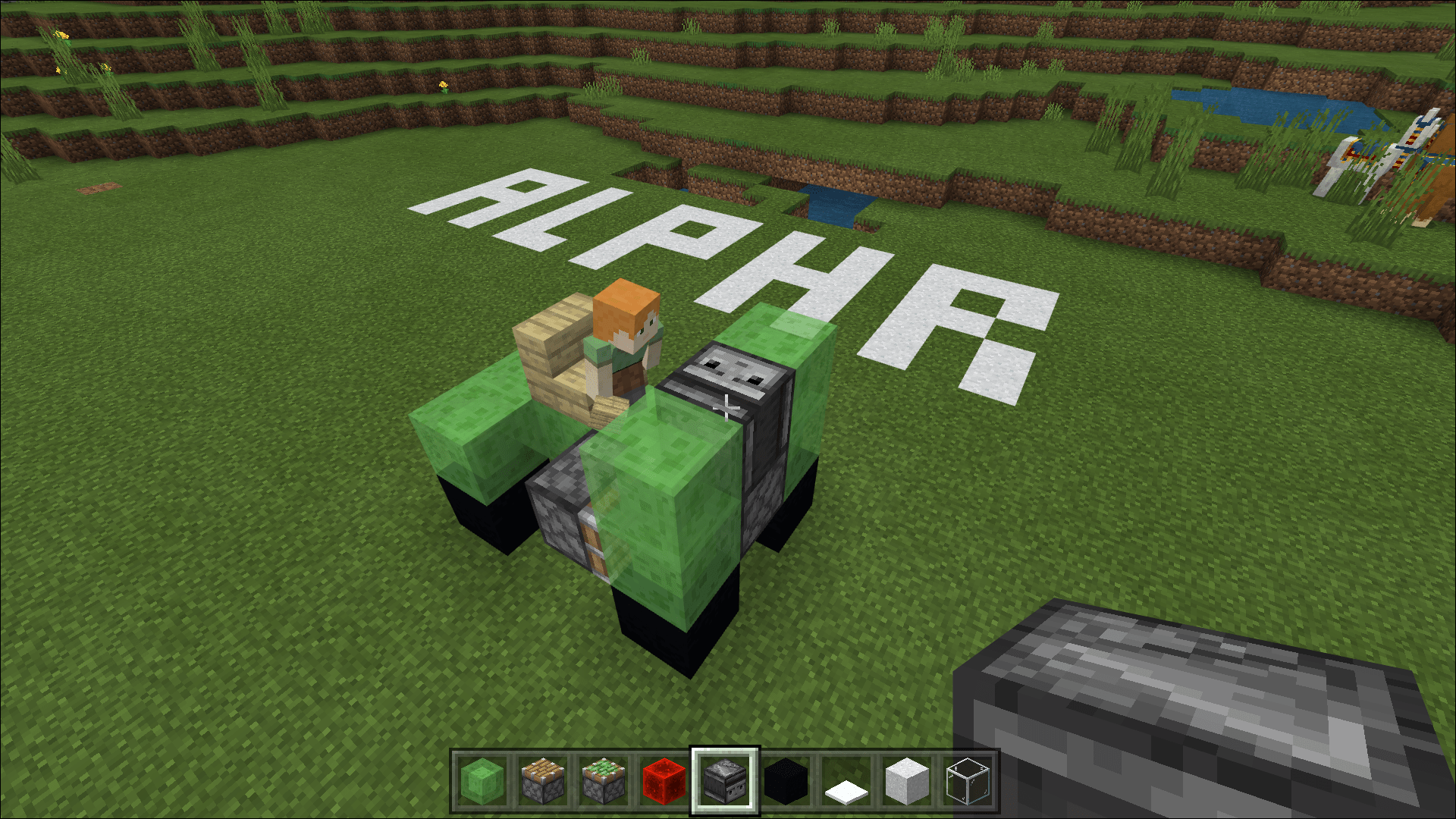 Come costruire un'auto in Minecraft