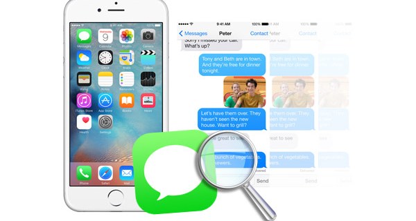 Как да търсите чрез текстови съобщения на iPhone