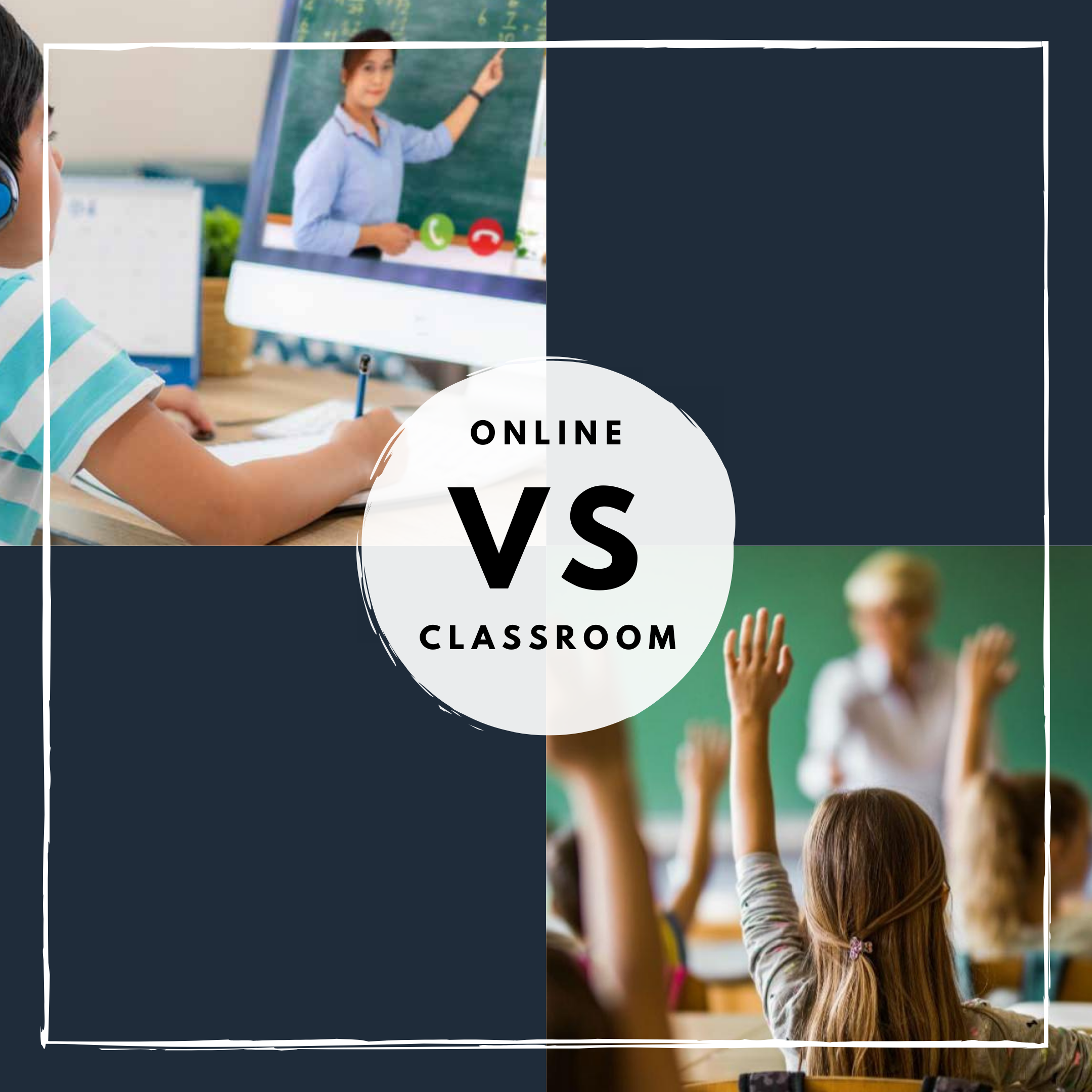 Как онлайн обучението се различава от обучението в класната стая